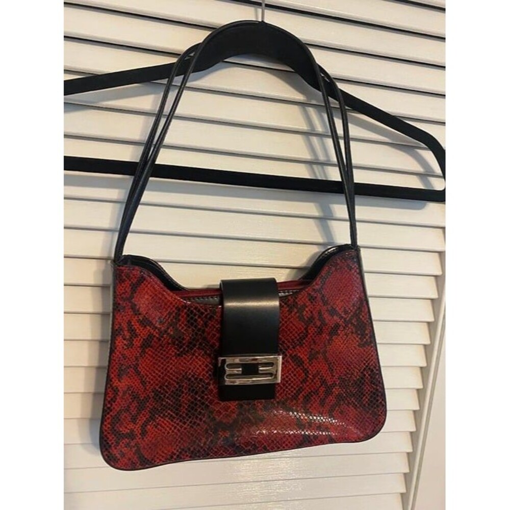 Tiffany and Fred all leather shoulder bag